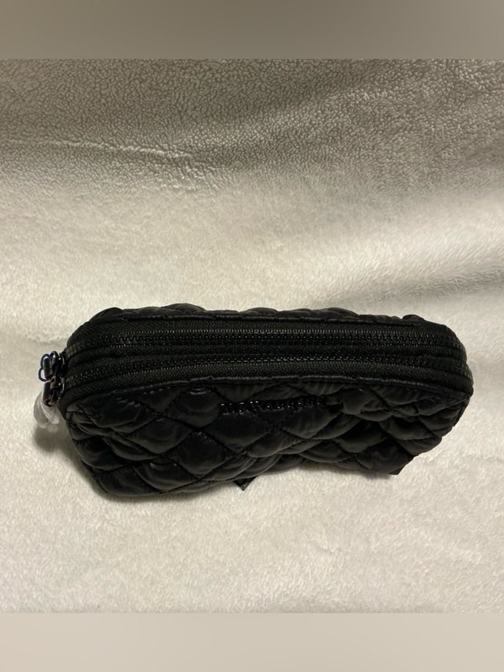 MZ Wallace Black Small Double Zip Cosmetic - Picture 4 of 5